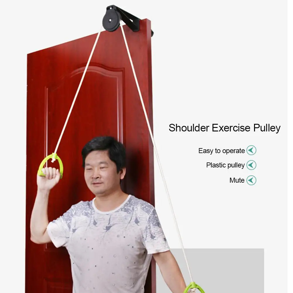 Shoulder Exercise Pulley Cervical Traction Trainer Physiotherapy Rehabilitation