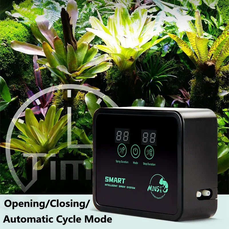 Intelligent Rainforest Spray System  Fogger Electronic Timer Automatic Mist
