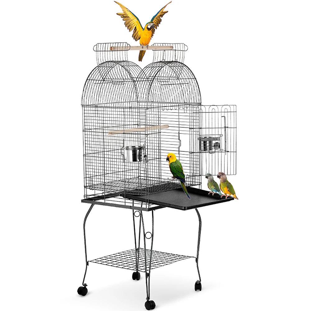 Metal Pet Bird  Large Capacity Multifunction