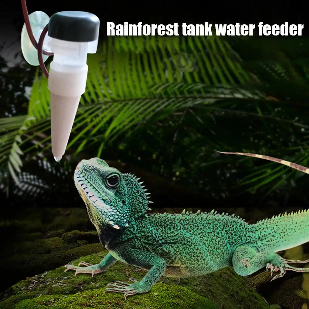 Rainforest Cylinder Reptile Humidifier Flower Automatic Watering Sprinkler