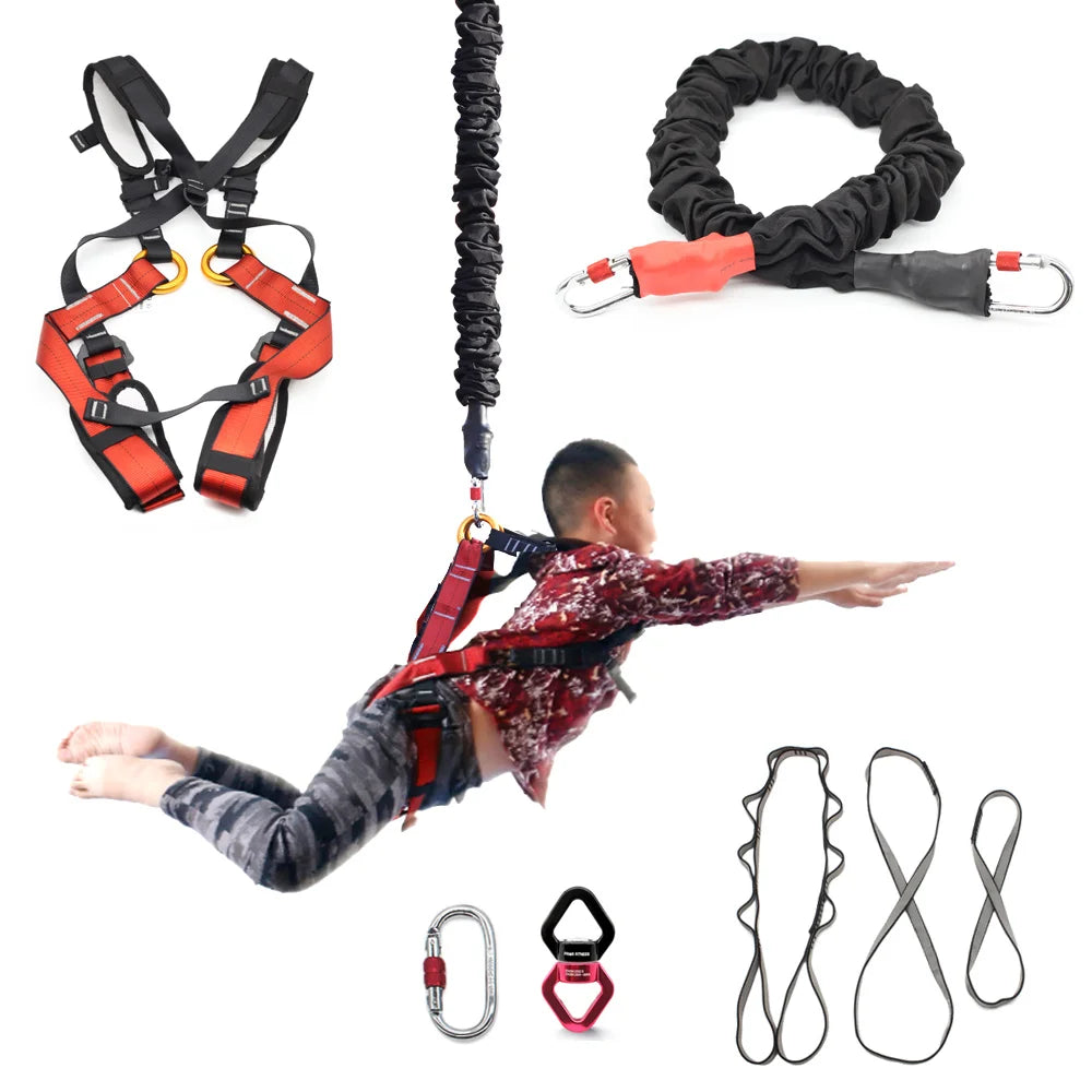 PRIOR FITNESS Kids Aerial with Magic Rope Bungee