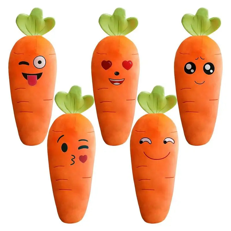 45cm Cartoon Plant Smile Carrot Plush