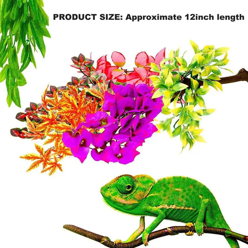 12 Inch Simulated Plant With Suction Cup
