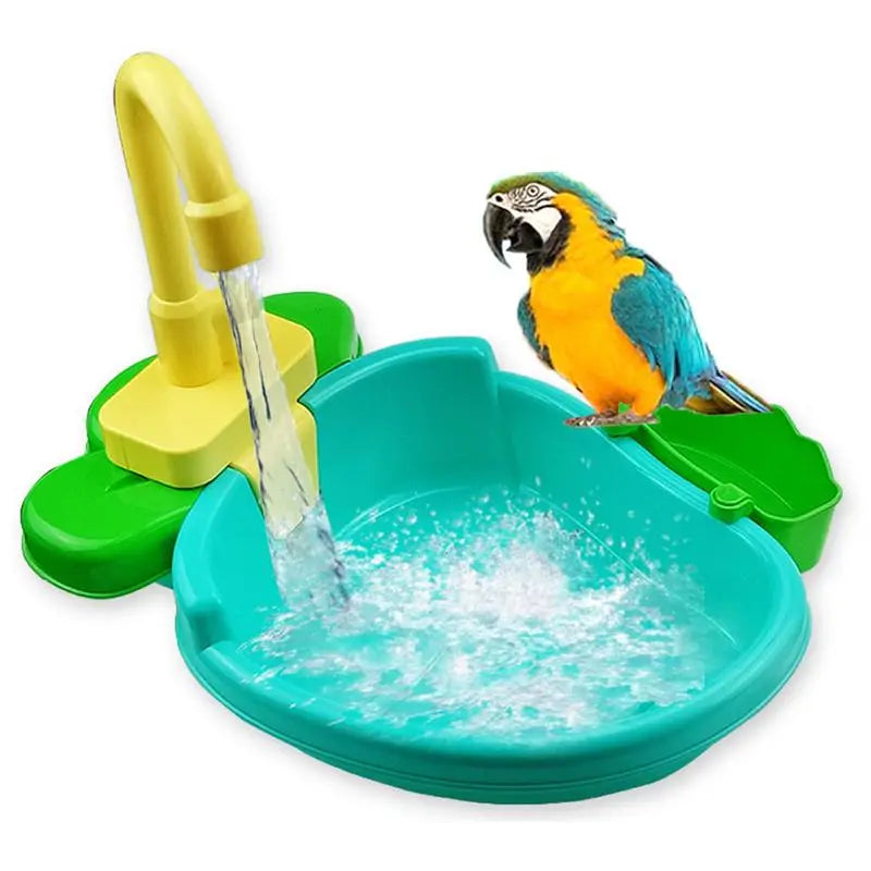 Bird Bath Tub With Faucet